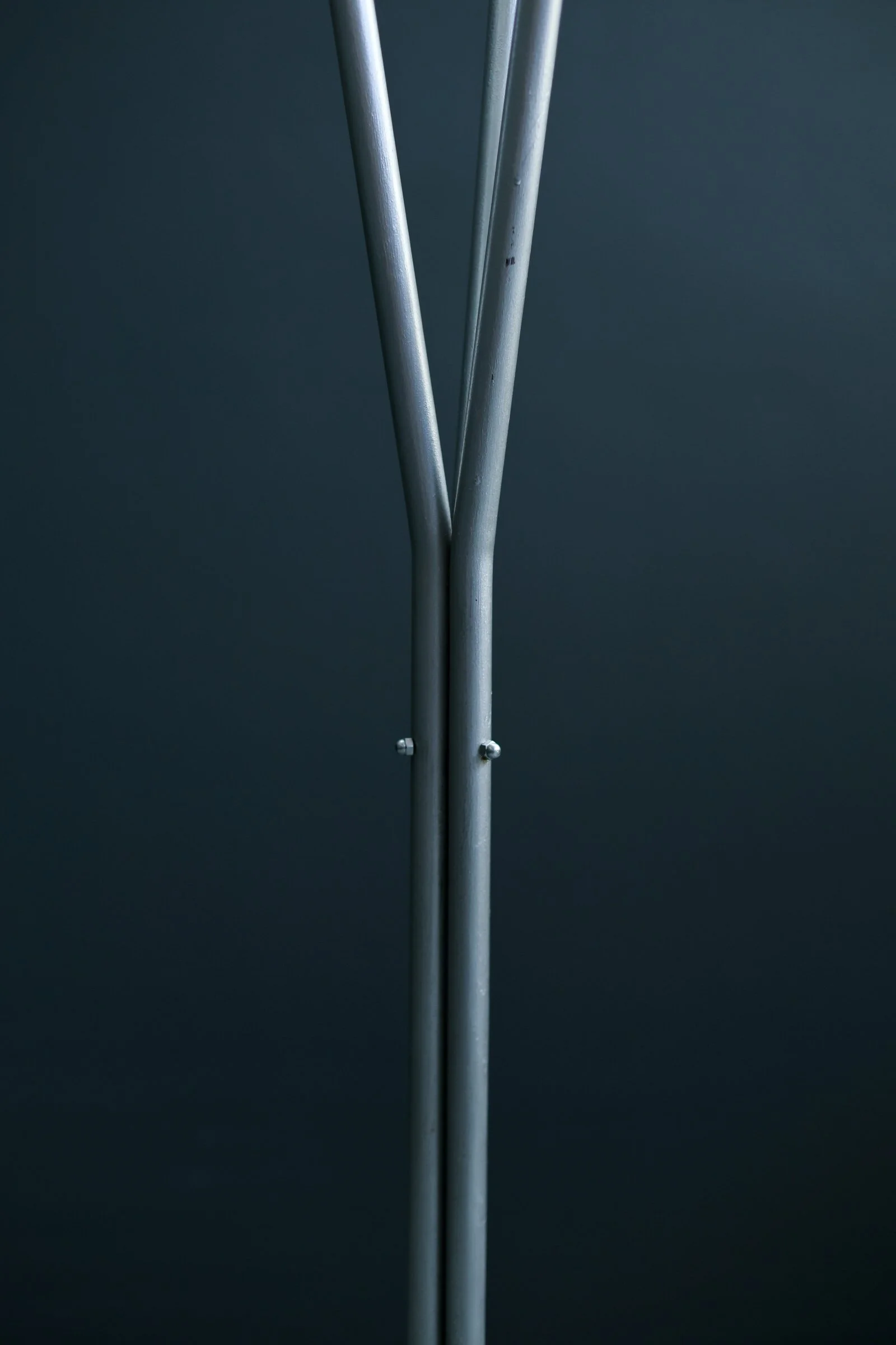 Italian Space Age Aluminium Coat Rack, 1970s foto 4
