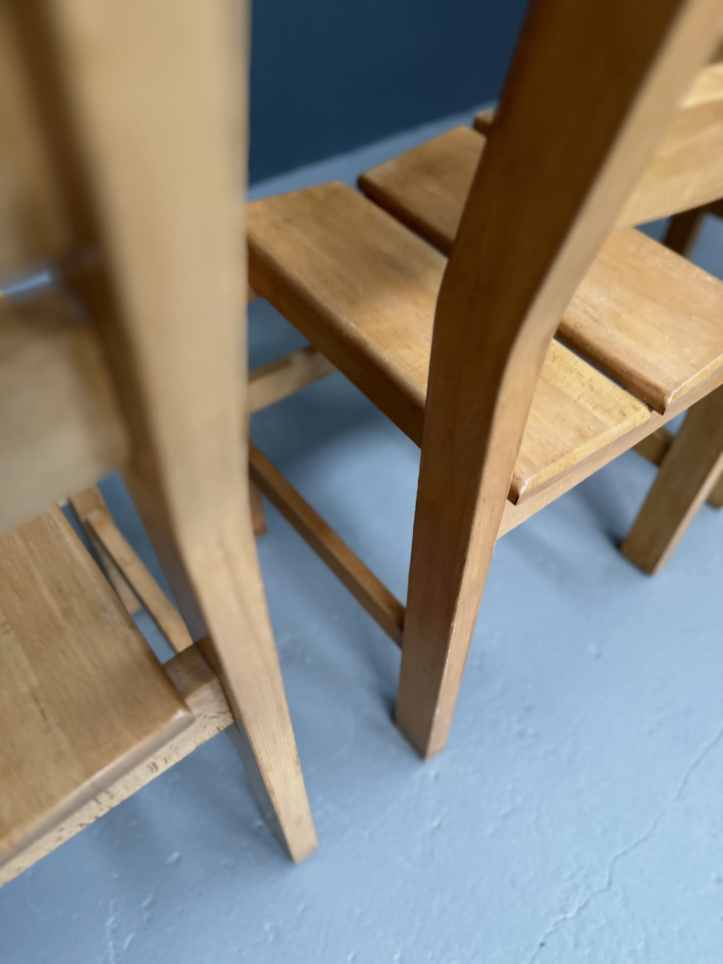 Maison Regain Beech Wood Dining Chairs, Set of 4 foto 9