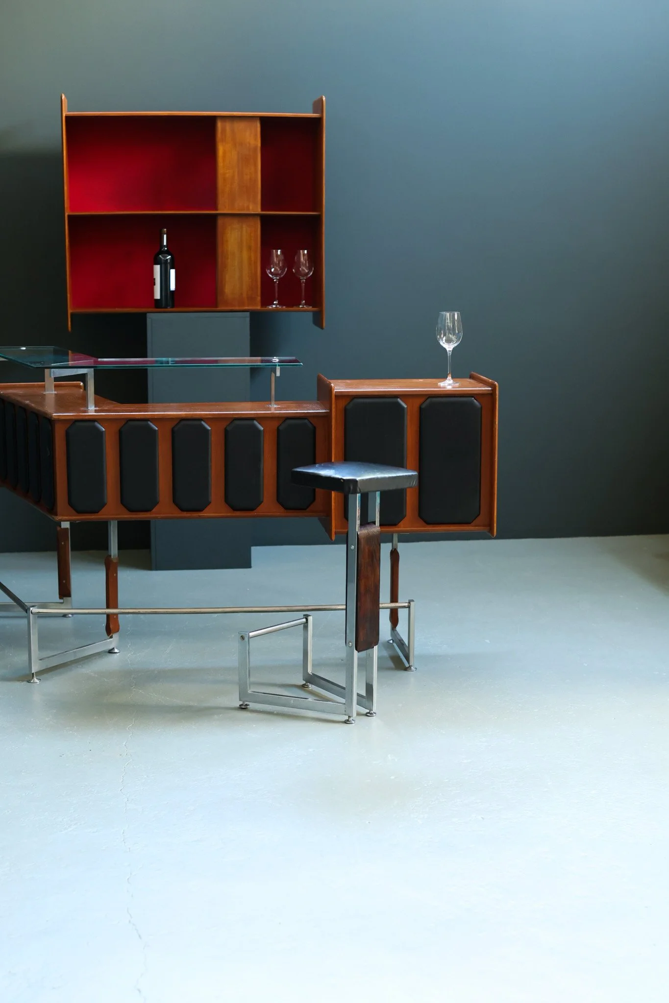 Mid-Century Italian Home Bar Set, 1960s foto 4