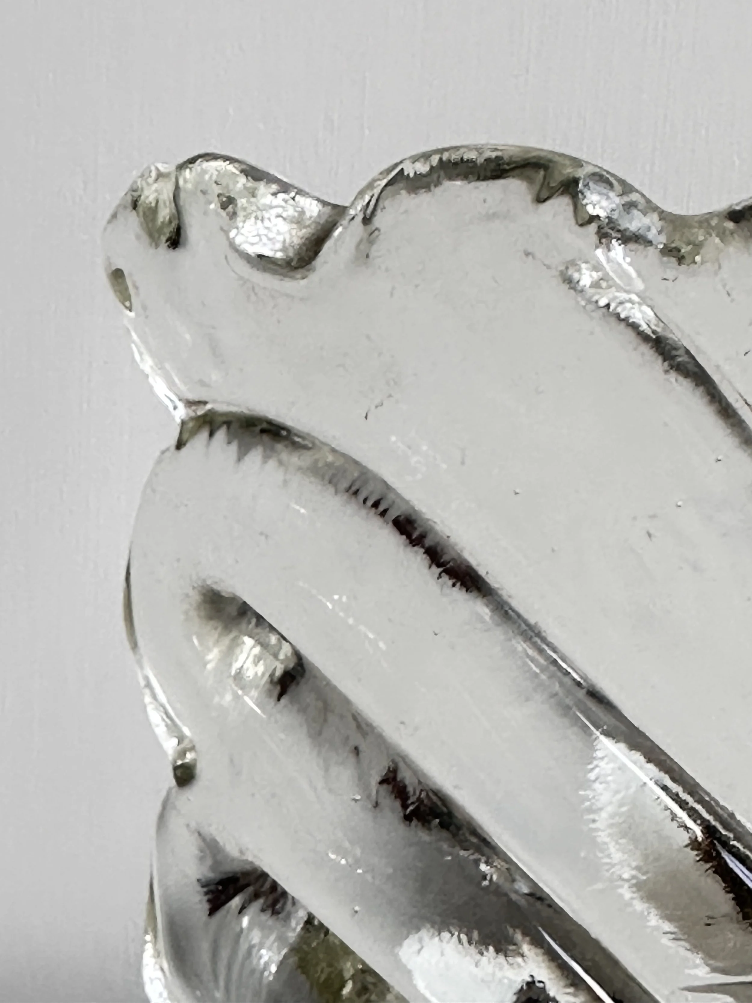 Murano Glass Wall Sconces with Rostrato Leaf Design foto 4