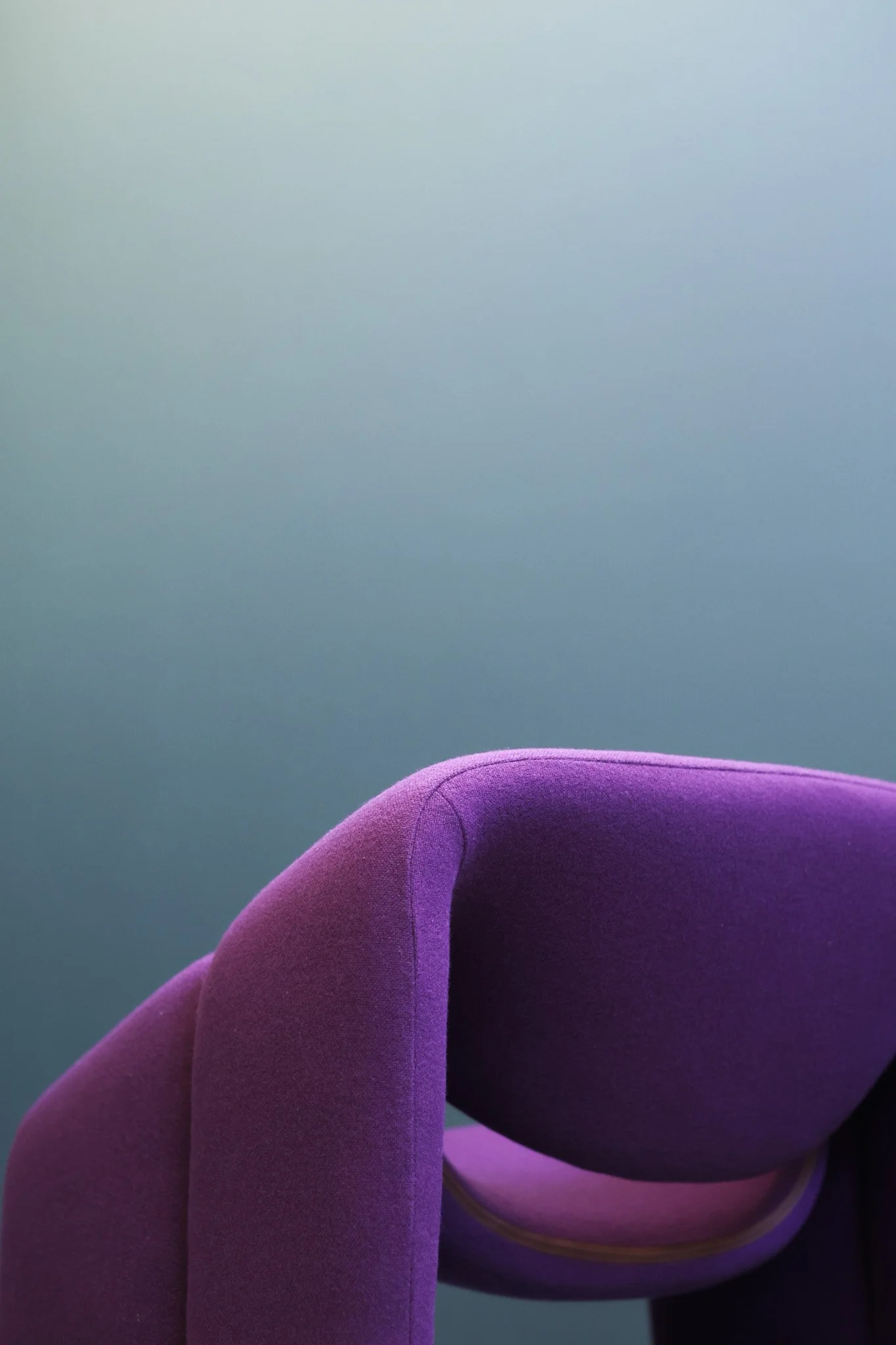 Pierre Paulin F598 Groovy Chair for Artifort in Purple Kvadrat foto 9