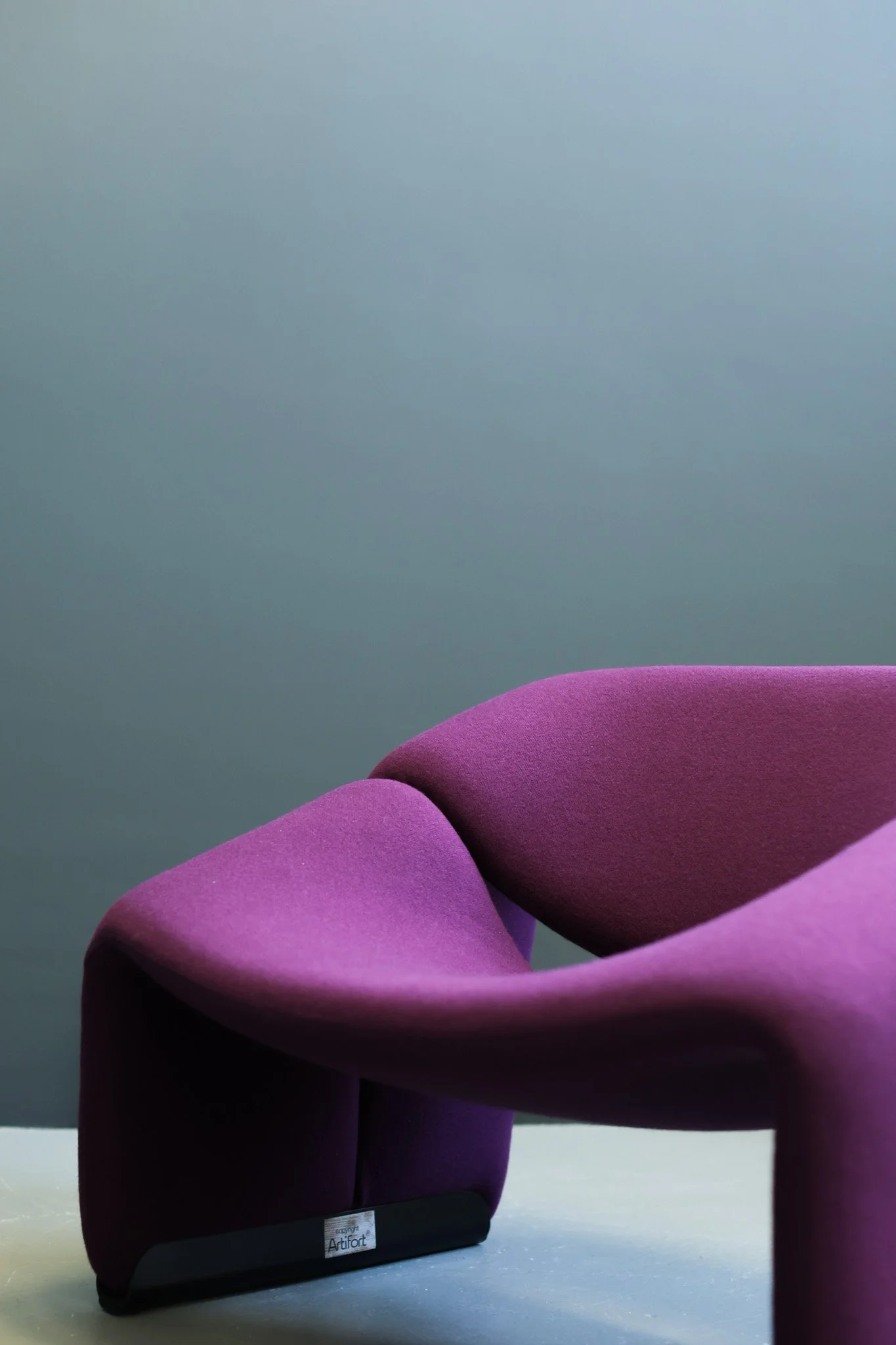 Pierre Paulin F598 Groovy Chair for Artifort in Purple Kvadrat foto 11