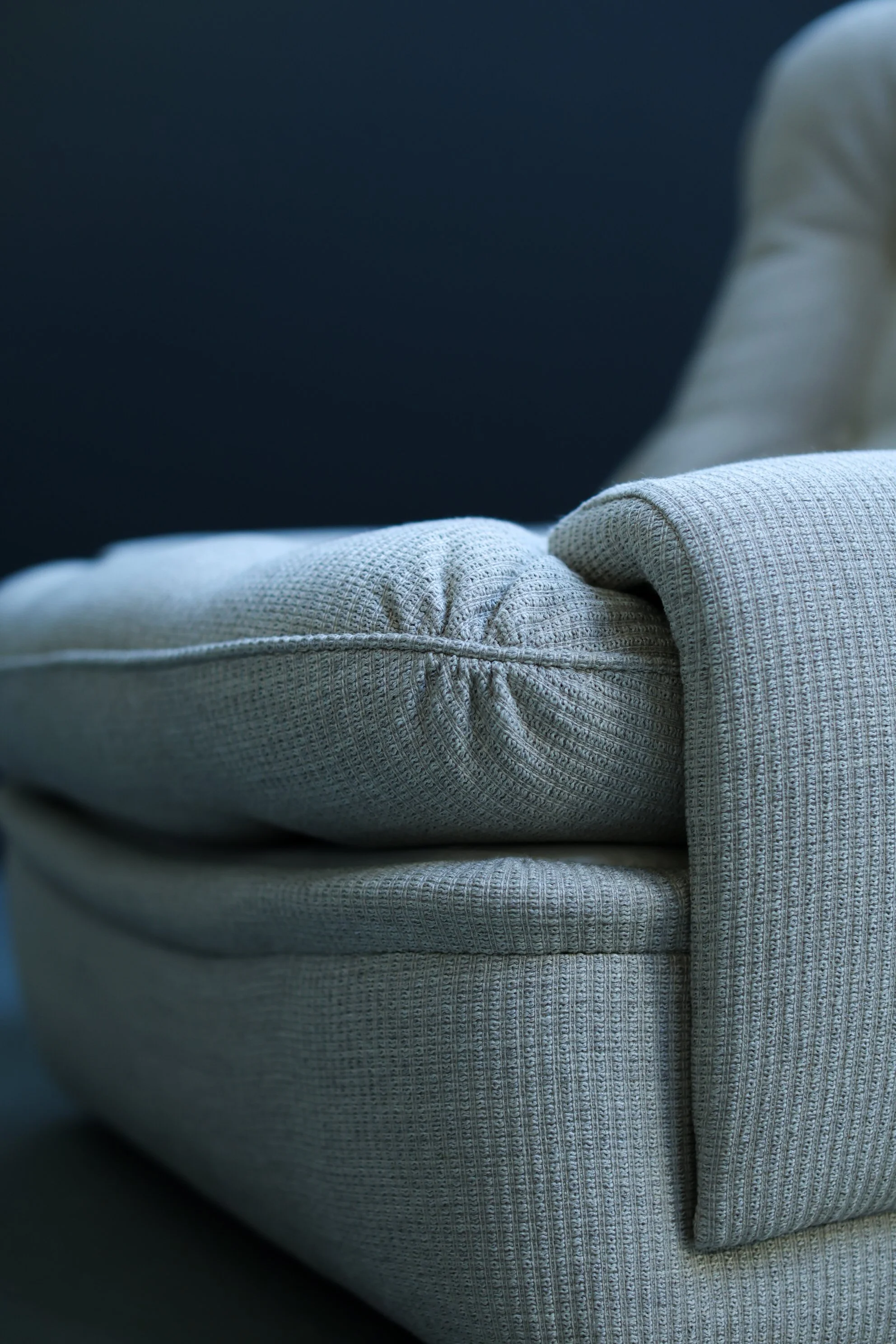 Pizzetti Italian Lounge Chair in Wool foto 8