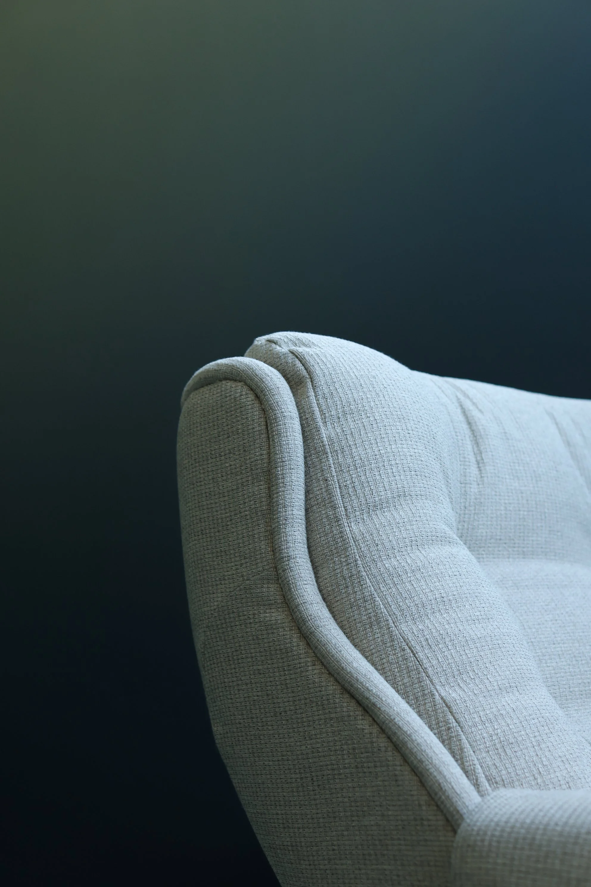 Pizzetti Italian Lounge Chair in Wool foto 10