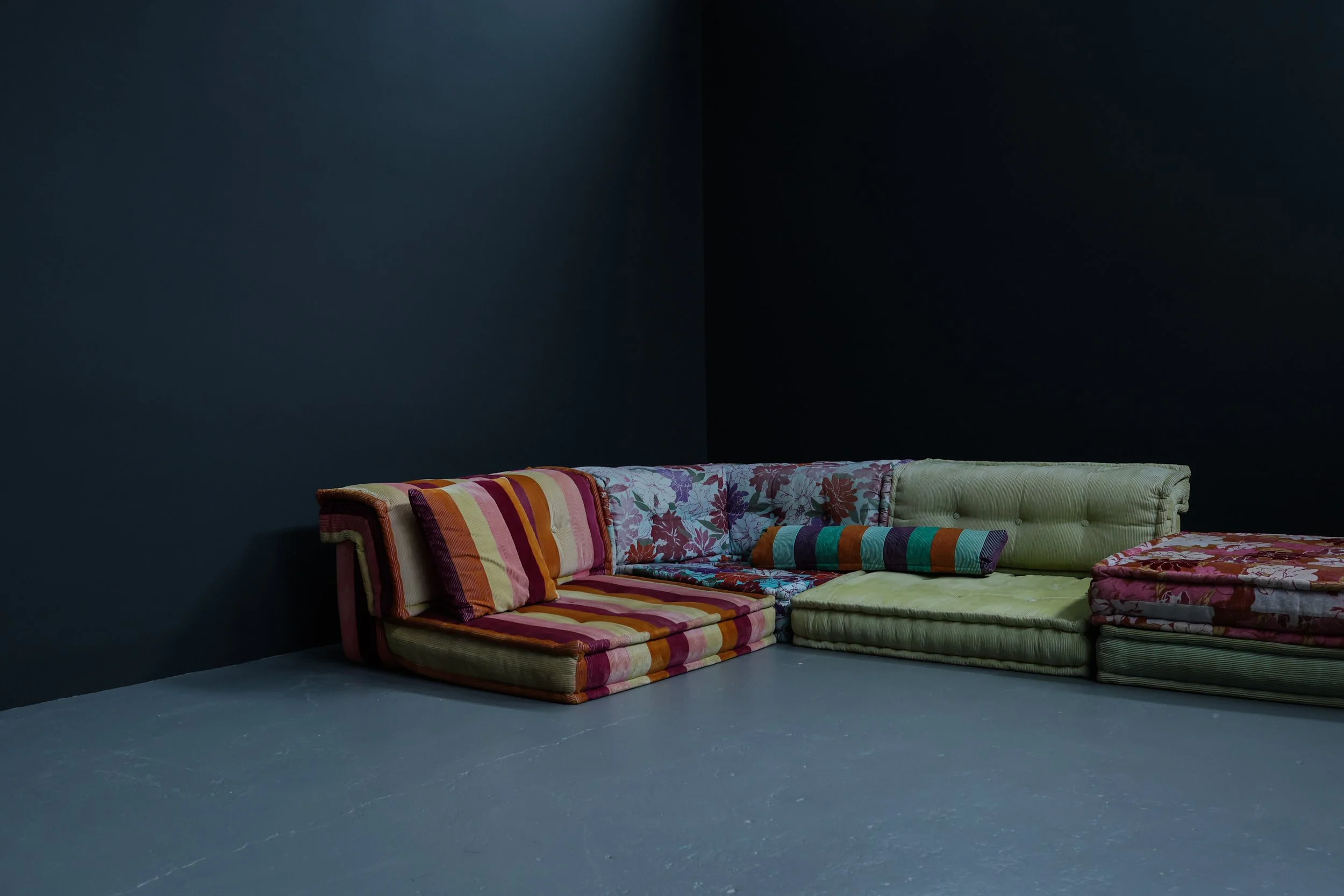 Hans Hopfer Mah Jong Modular Sofa for Roche Bobois in Missoni foto 5