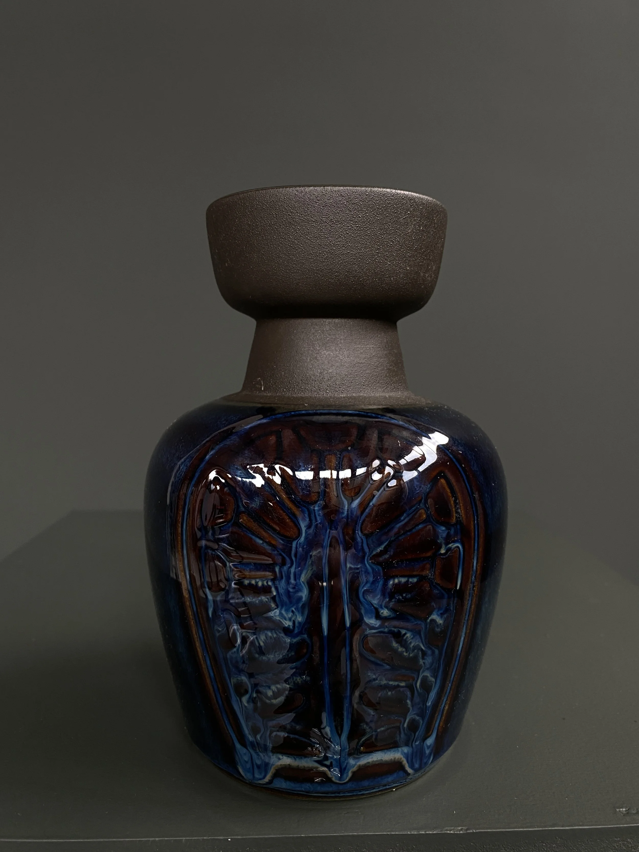 Soholm Stentoj Danish Ceramic Vase from Bornholm foto 7