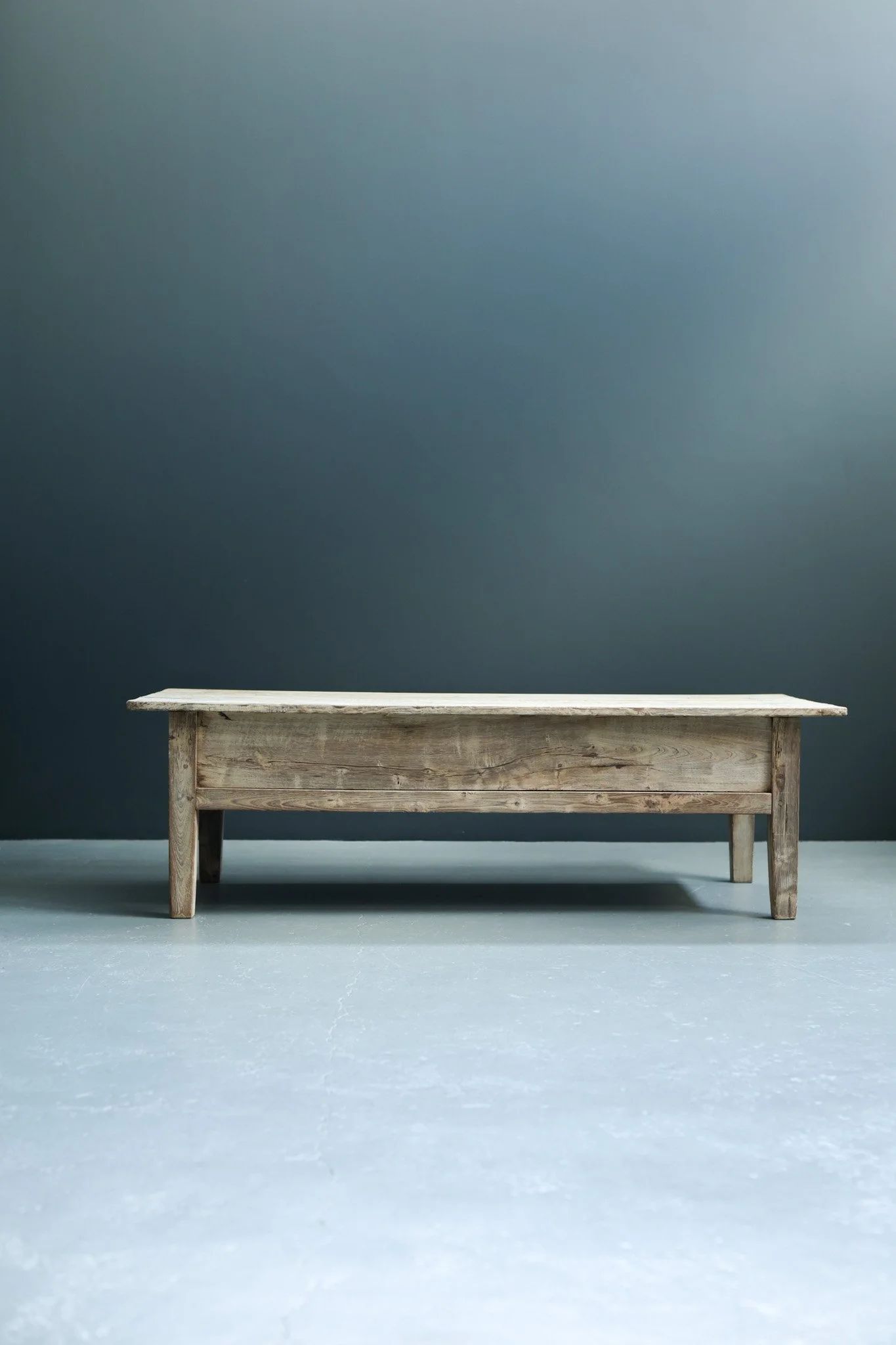 Spanish Farmhouse Oak Coffee Table, Early 19th Century foto 8