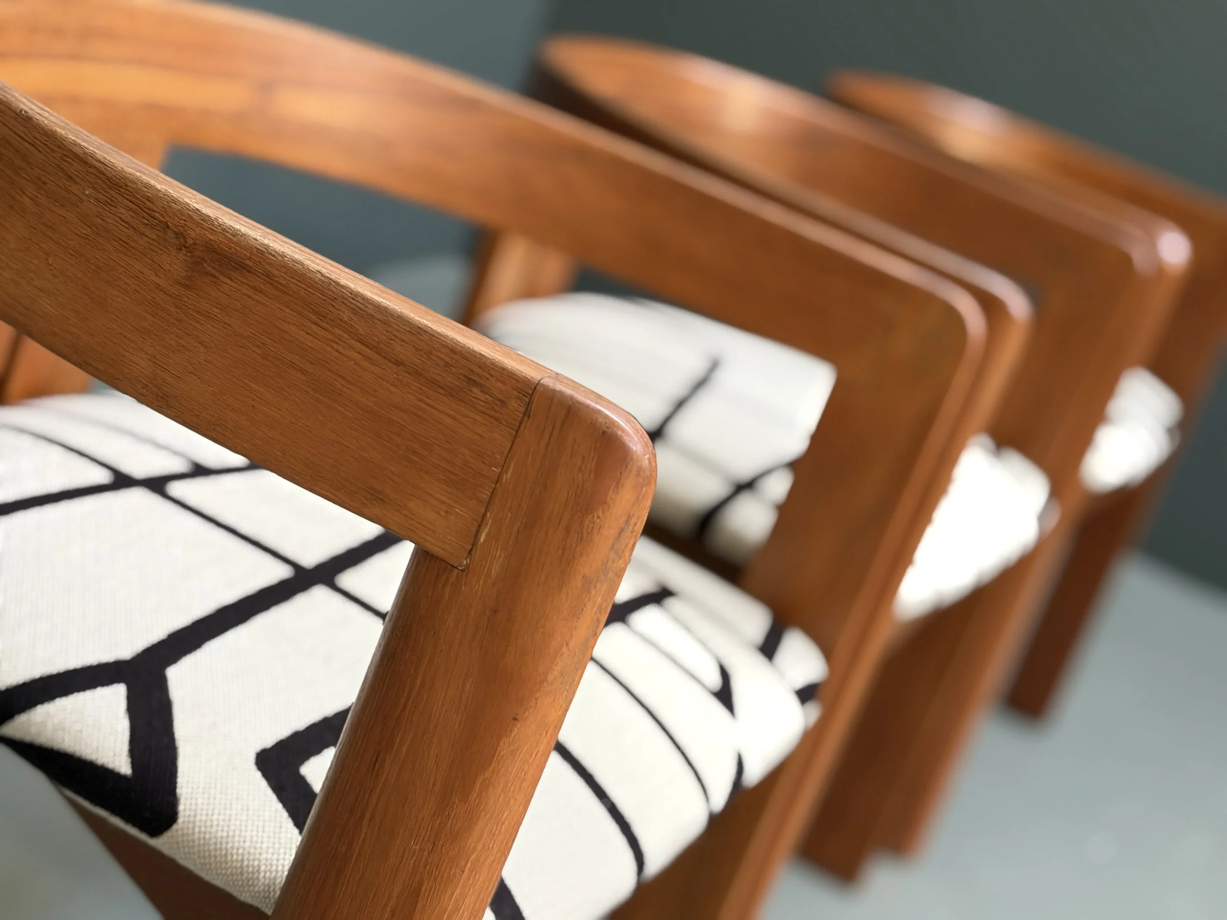 Tobia Scarpa Pigreco Armchairs for Gavina, Set of 3 foto 2