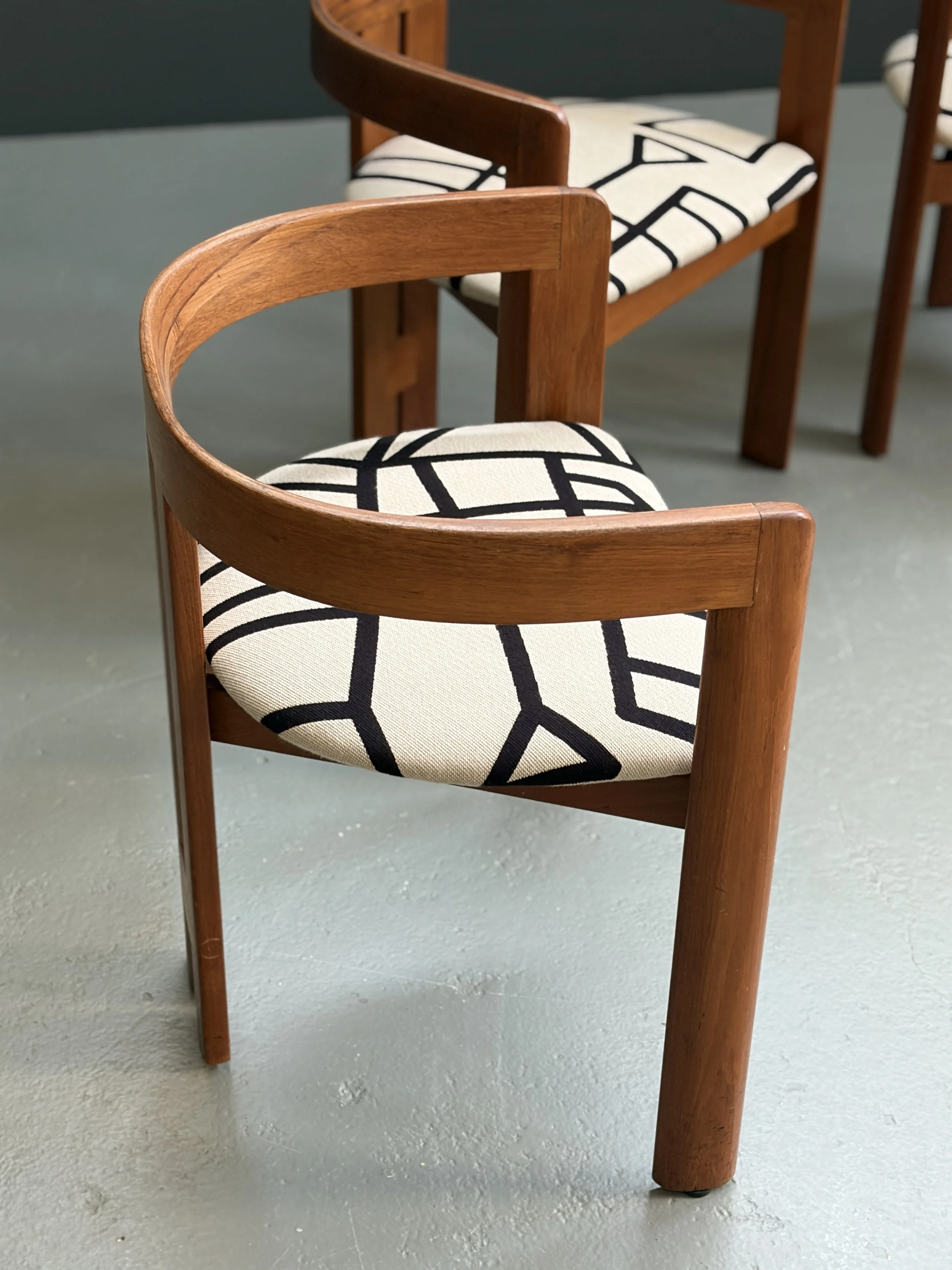 Tobia Scarpa Pigreco Armchairs for Gavina, Set of 3 foto 12