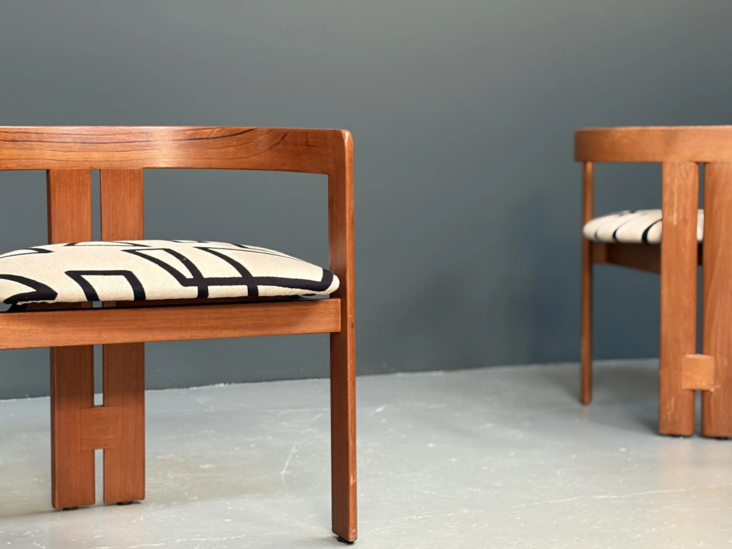 Tobia Scarpa Pigreco Armchairs for Gavina, Set of 3 foto 16