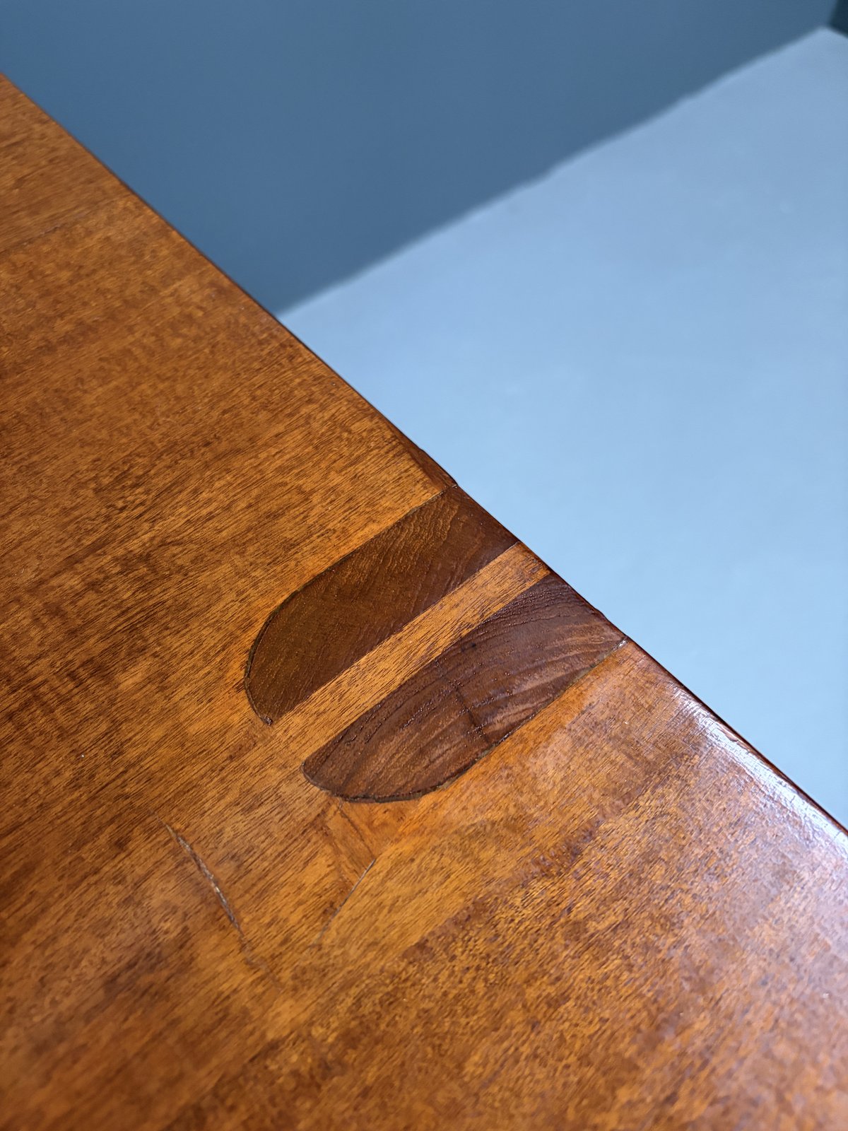 Tobia Scarpa-Style Pigreco Teak Table, Italy foto 7
