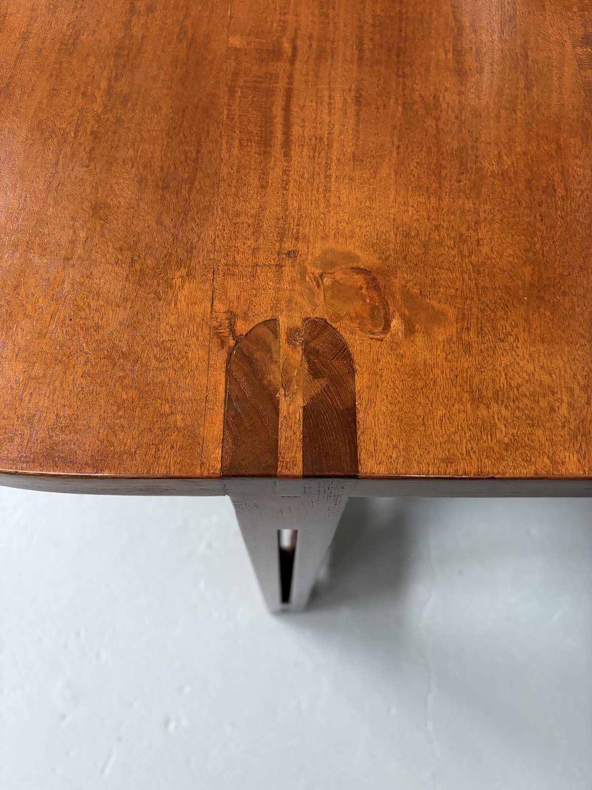 Tobia Scarpa-Style Pigreco Teak Table, Italy foto 9