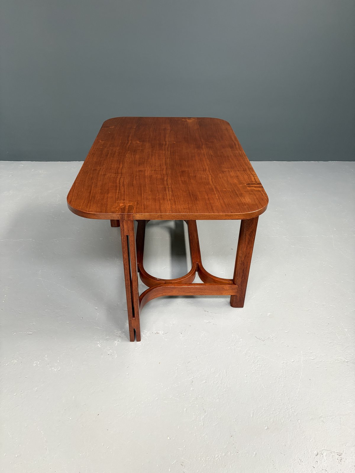 Tobia Scarpa-Style Pigreco Teak Table, Italy foto 11