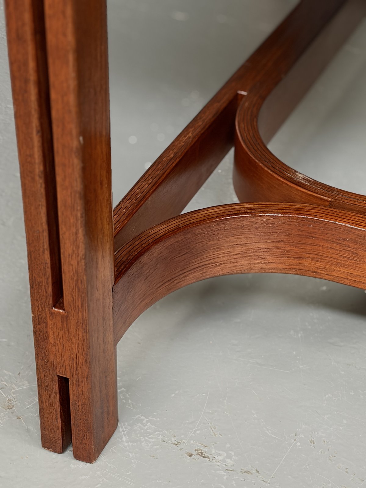 Tobia Scarpa-Style Pigreco Teak Table, Italy foto 12