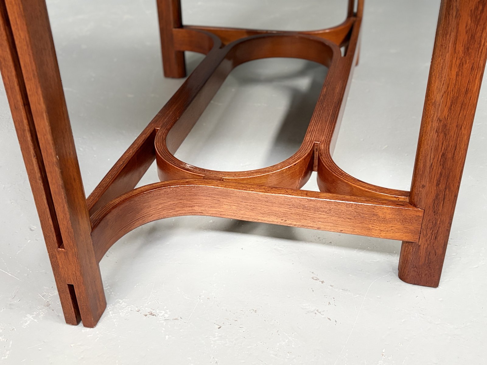 Tobia Scarpa-Style Pigreco Teak Table, Italy foto 13