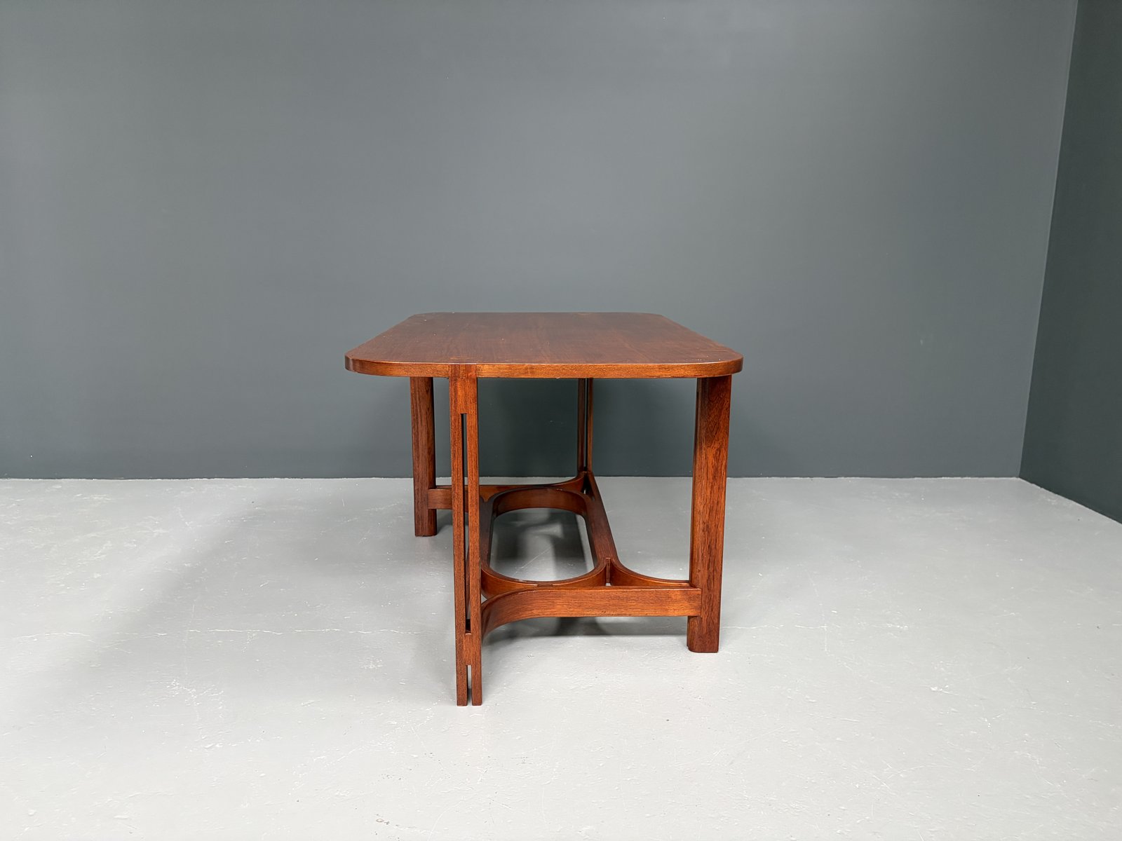 Tobia Scarpa-Style Pigreco Teak Table, Italy foto 17