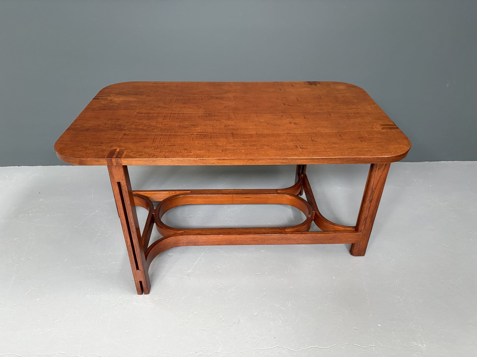 Tobia Scarpa-Style Pigreco Teak Table, Italy foto 18