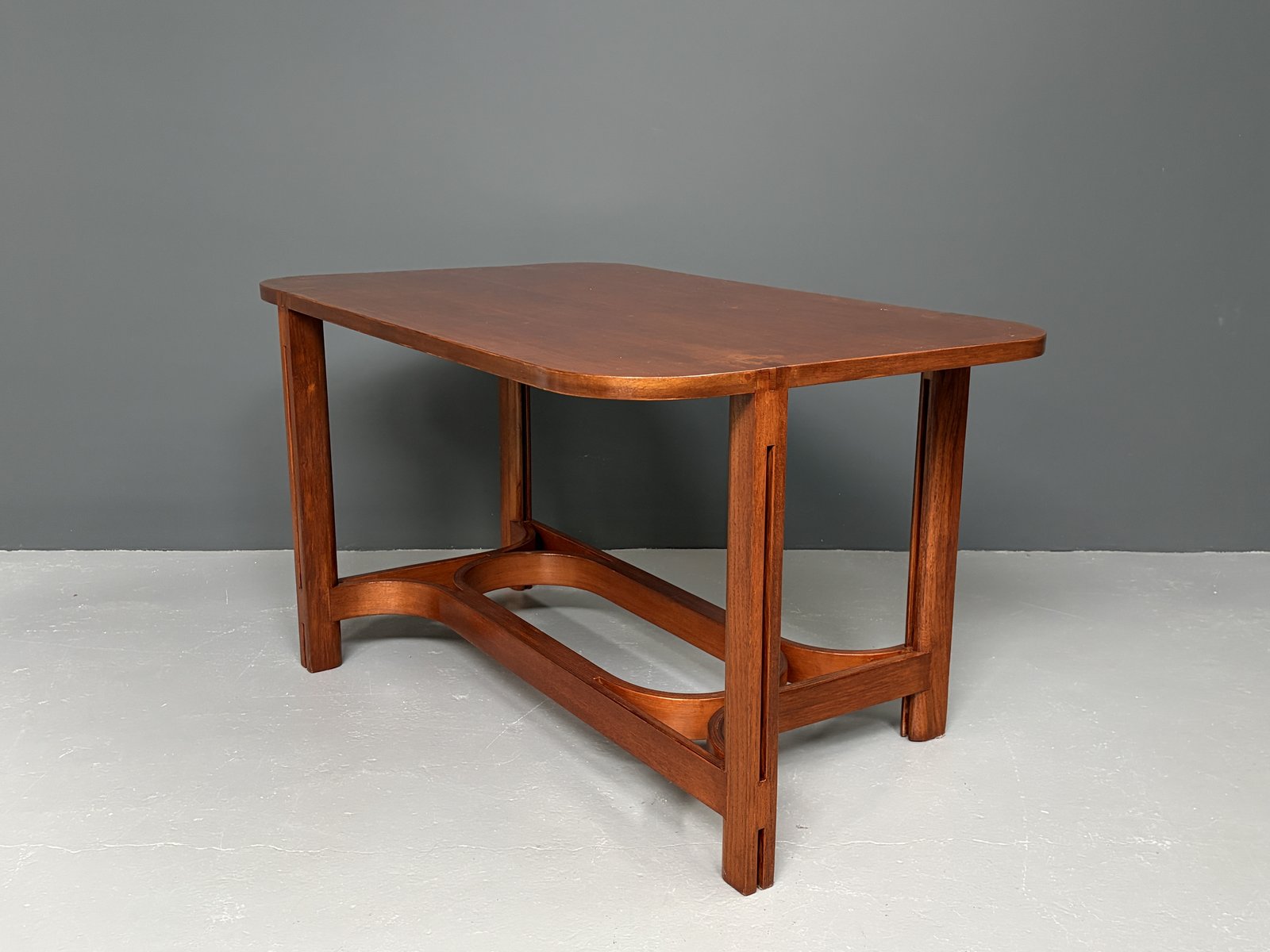 Tobia Scarpa-Style Pigreco Teak Table, Italy foto 22