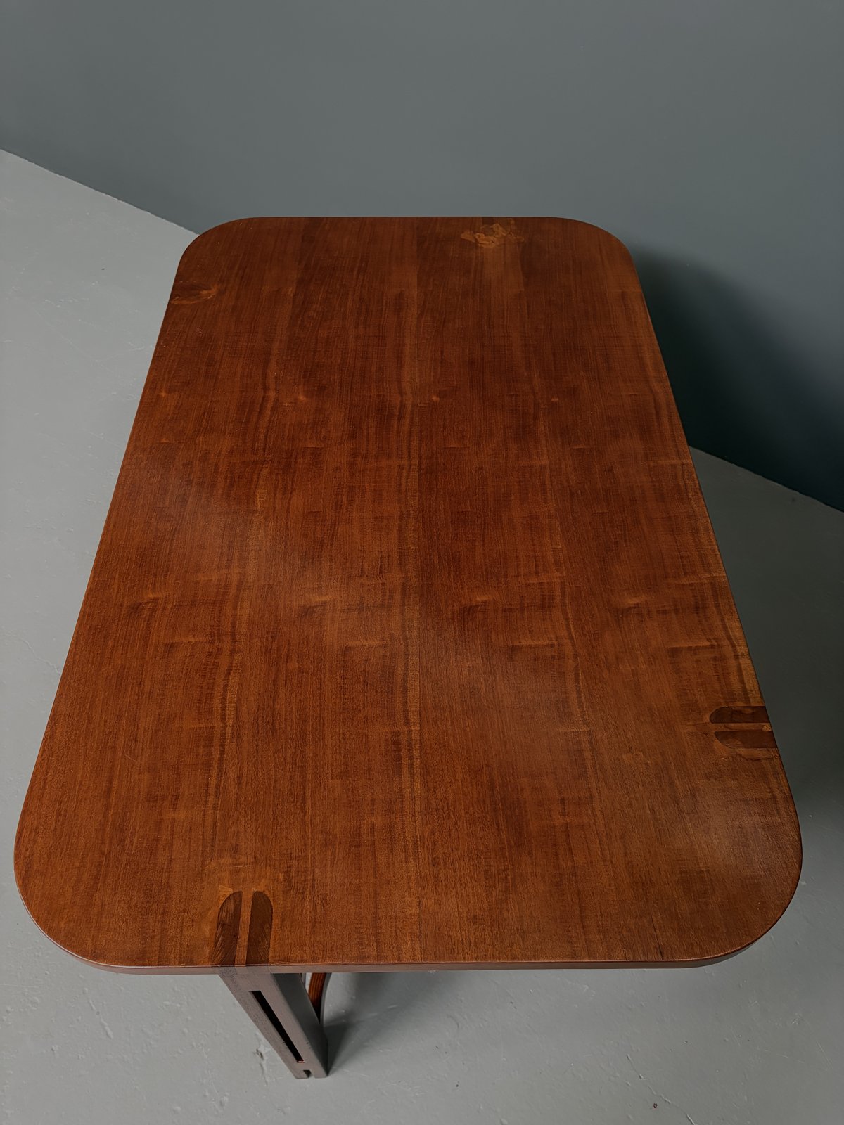 Tobia Scarpa-Style Pigreco Teak Table, Italy foto 24