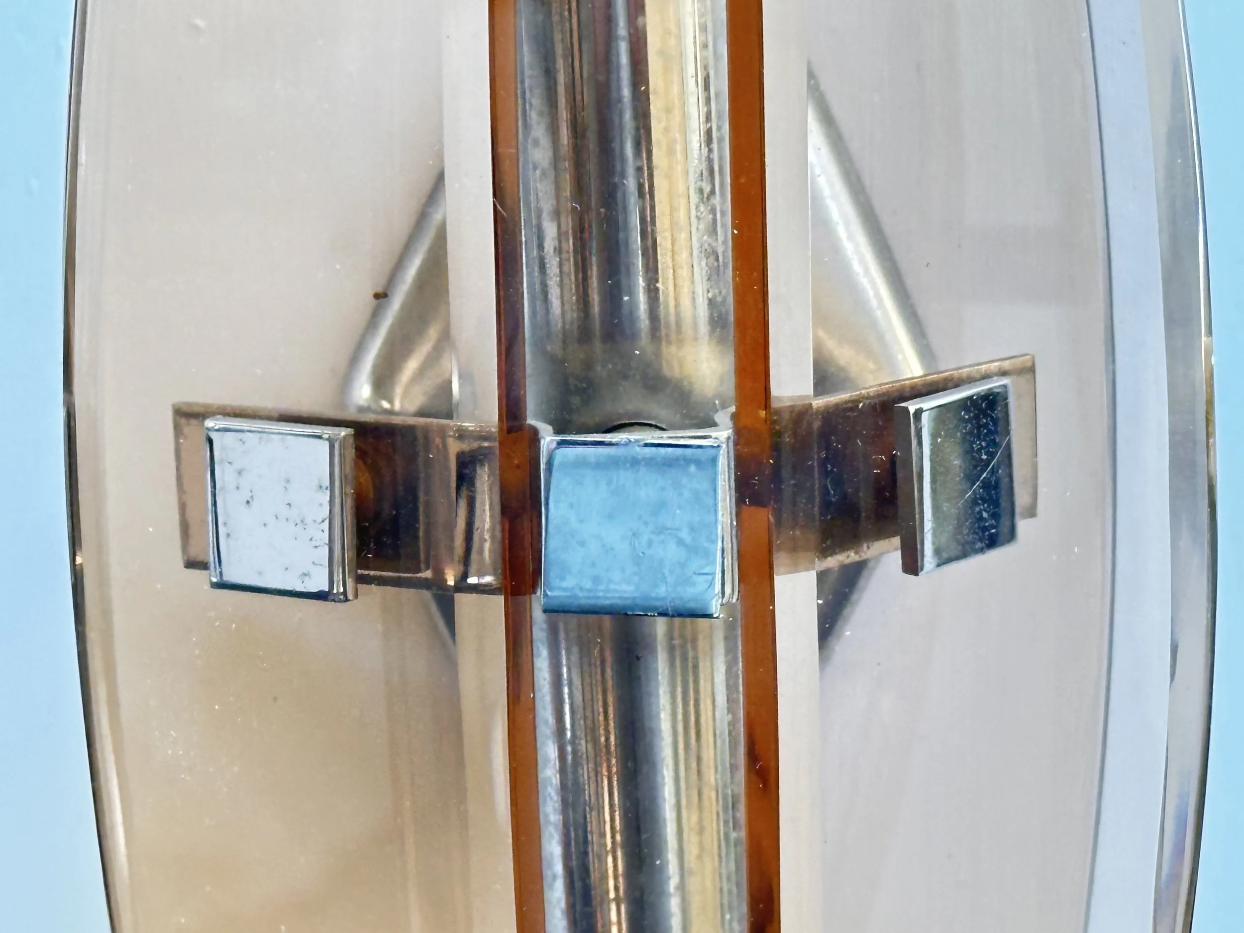 Veca Murano Glass Wall Sconces in Pink, Set of 2 foto 12