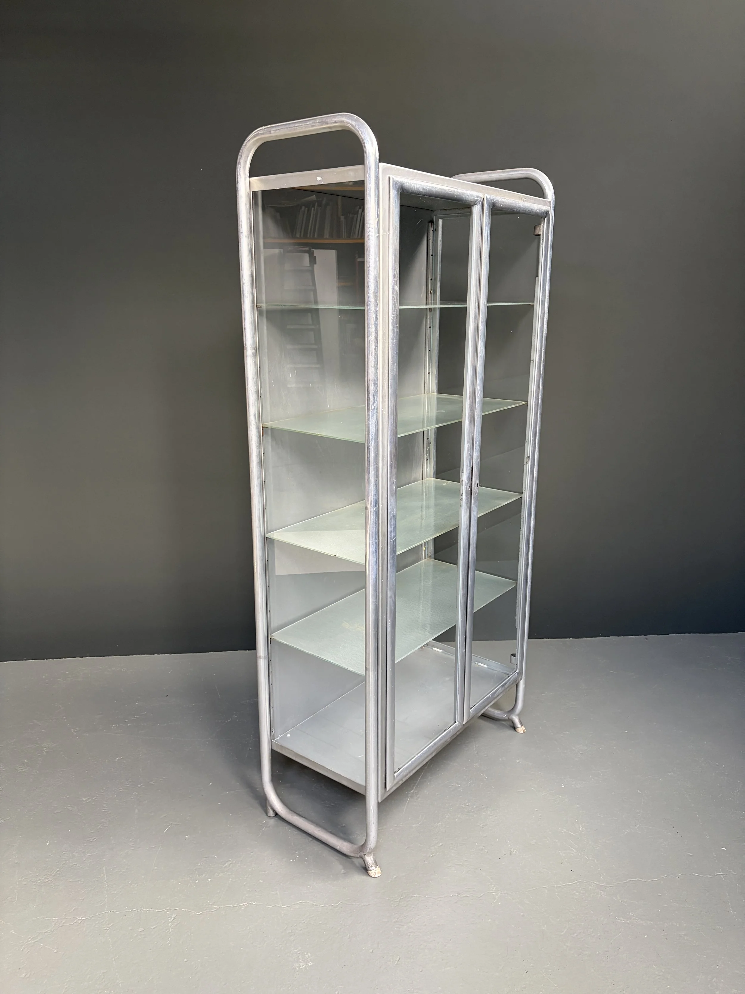 P.R.O.F.A. Medical Display Cabinets from Padua, Set of 2 foto 9