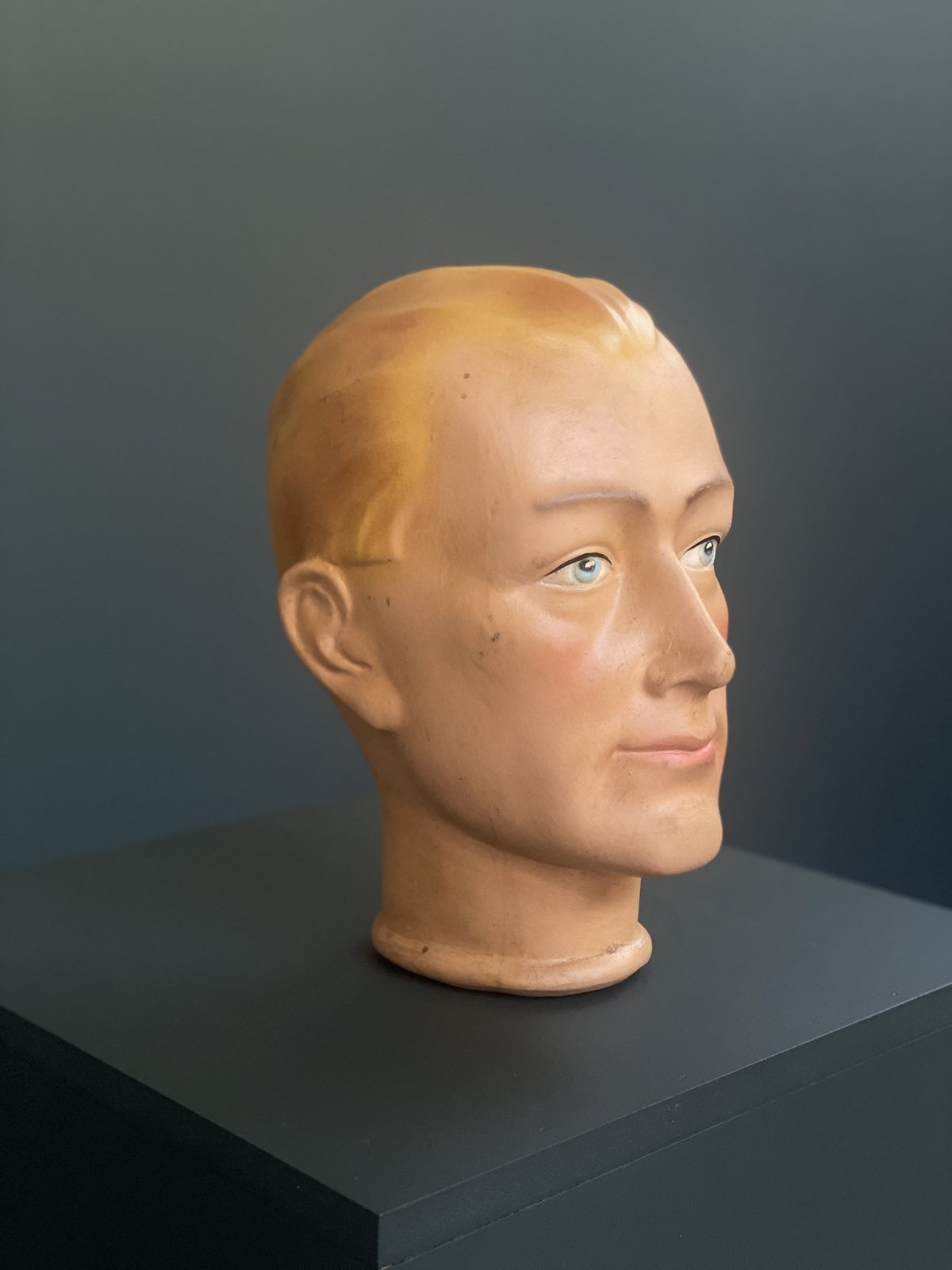 Vintage Plaster Mannequin Head, 1950s foto 2