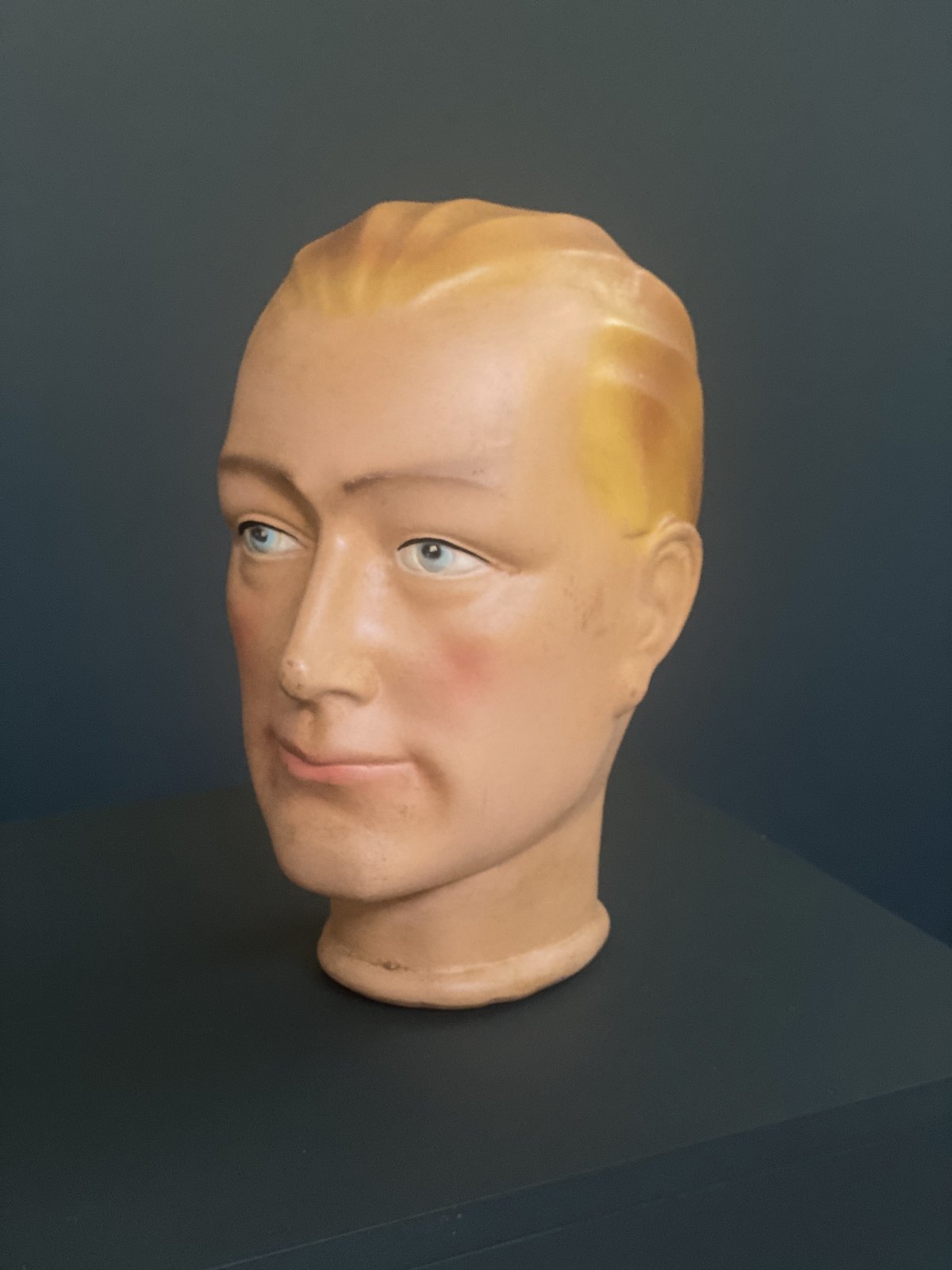 Vintage Plaster Mannequin Head, 1950s foto 3
